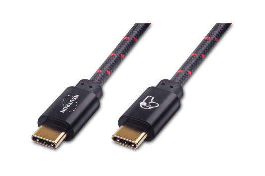Neutron HiFi gold-plated nylon-braided USB-C OTG cable with durable design and fast data transfer