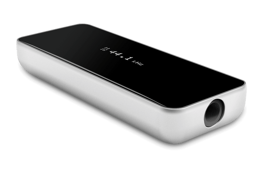 Neutron Code Store USB DAC preamp with DSP for audiophiles featuring a sleek design and clear display