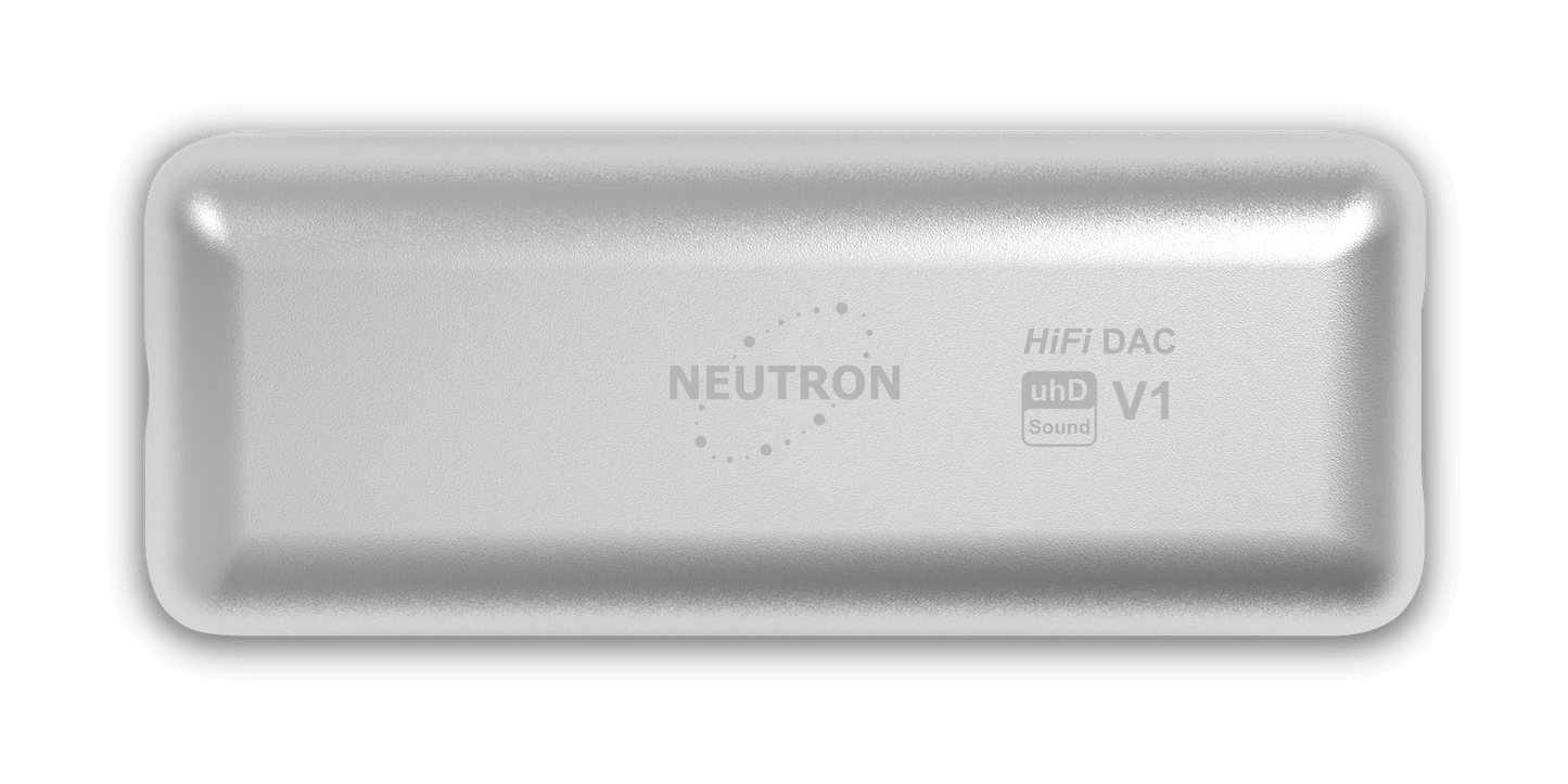 Neutron HiFi™ DAC V1 | Portable audiophile USB DAC and Preamp with DSP