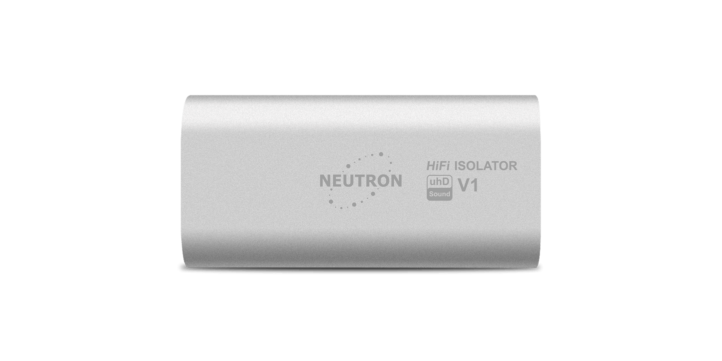 Neutron Code Store IP67 High-Speed 400 mA USB galvanic isolator in sleek silver design for enhanced connectivity