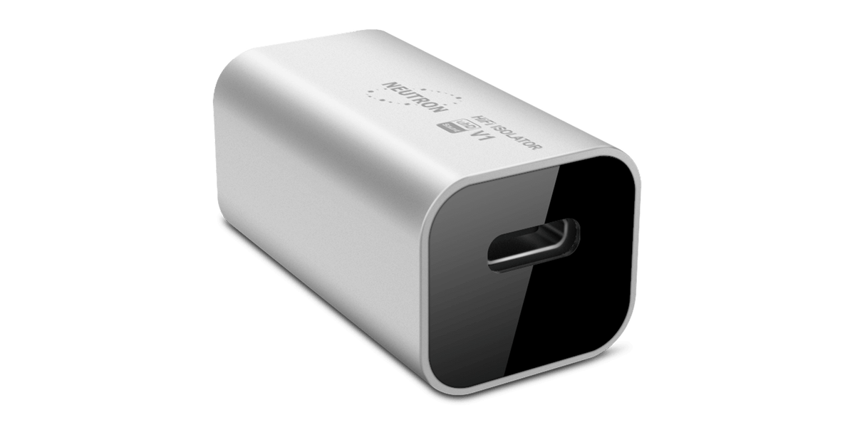 Neutron HiFi Isolator V1: IP67 High-Speed 400 mA USB Galvanic Isolator